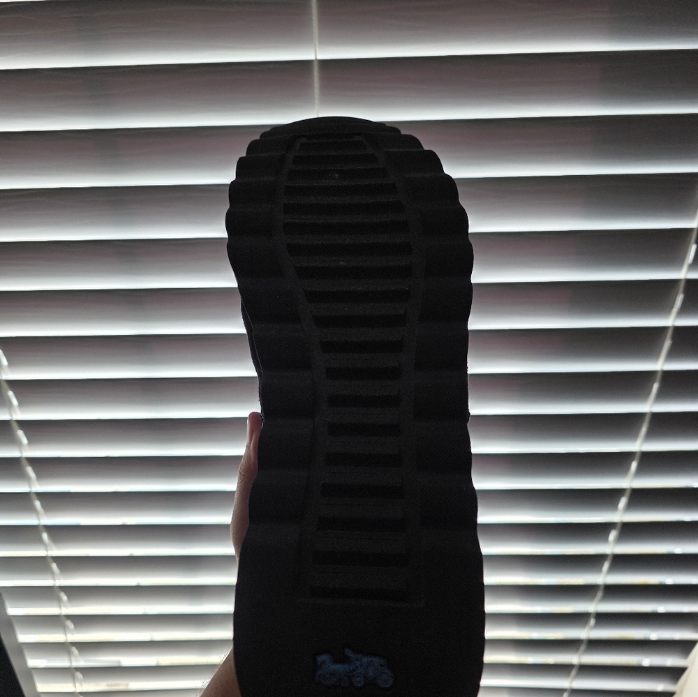 Coach Men's Black and Blue Sneakers - Picture 3 of 4